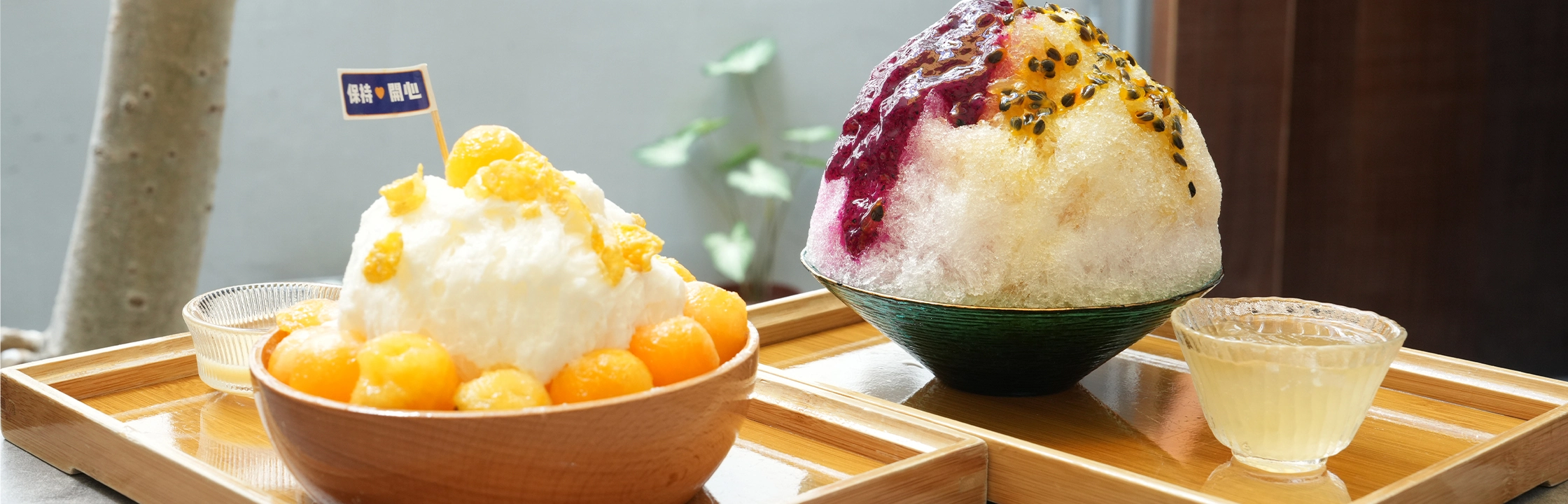 【琉球老宅冰坊】文青日式刨冰店，季節限定水果冰必吃！