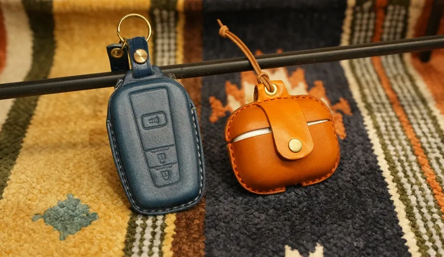 【Handiin】手作皮革小物體驗！親手打造耳機套＆汽車鑰匙皮套