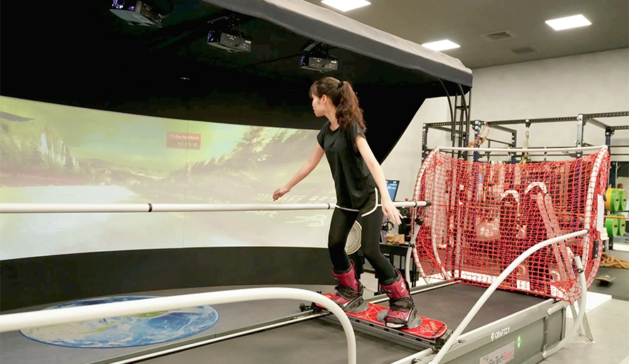 【卡夫契運動俱樂部】不用怕跌倒！全台第一台滑雪模擬機！體驗評價、費用