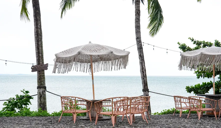 【椰海漫漫】海天一線，賞海賞夕陽的景觀餐廳！吃下午茶配無敵海景超享受