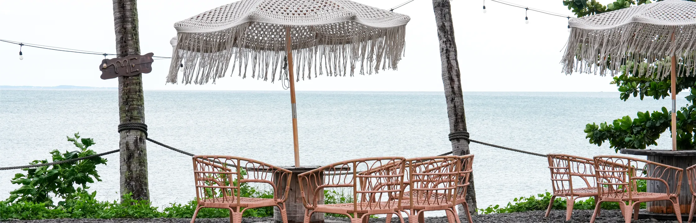 【椰海漫漫】海天一線，賞海賞夕陽的景觀餐廳！吃下午茶配無敵海景超享受