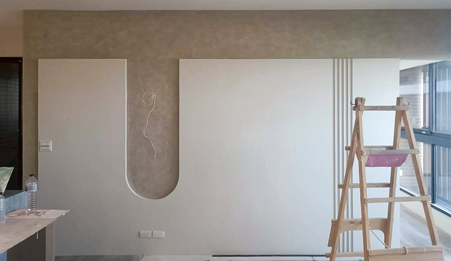 【振宏油漆】工法講究的油漆工程行｜施工心得分享，藝術漆質感大提升！