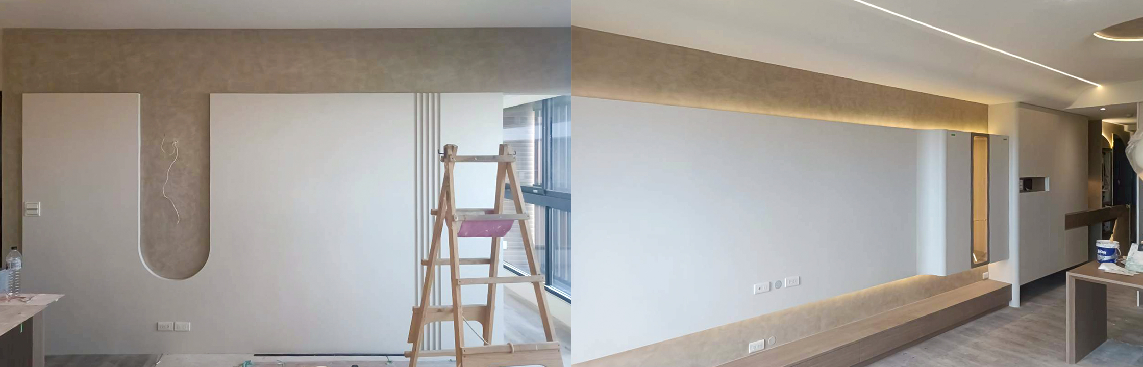 【振宏油漆】工法講究的油漆工程行｜施工心得分享，藝術漆質感大提升！