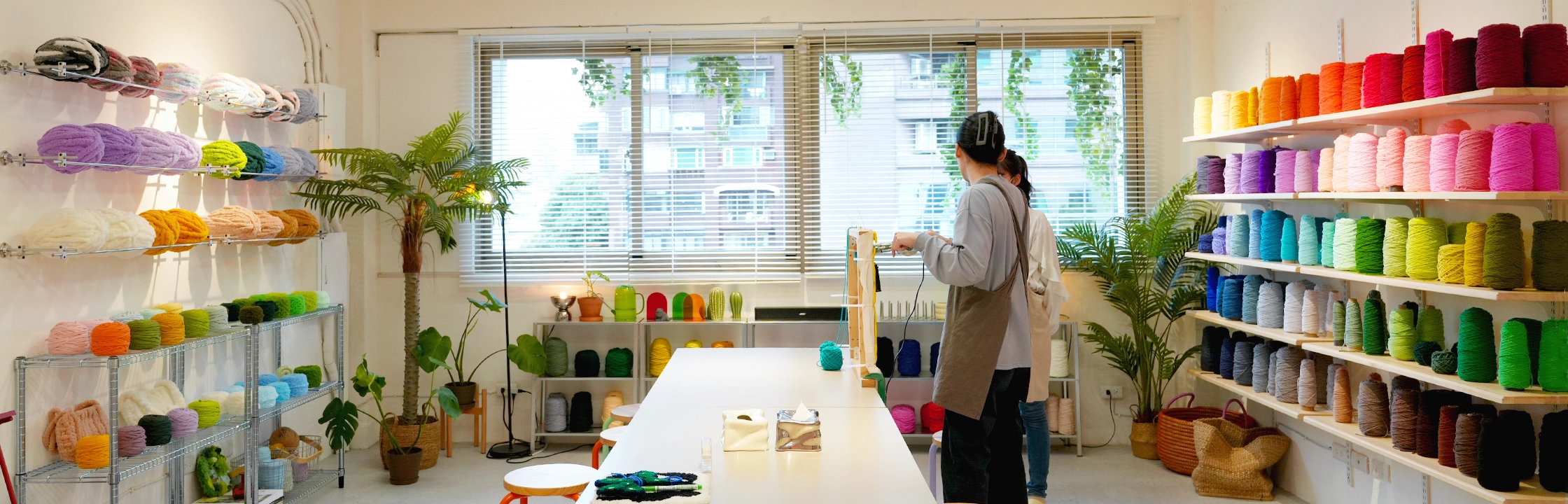 【森林慢工作室】貓咪店長陪你慢下來！簇絨地毯體驗心得！Tufting手作