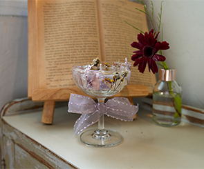 【不只是花實驗室】永生花擴香瓶X水晶燭台，質感滿分的手作蠟燭體驗！近前金、漢神百貨