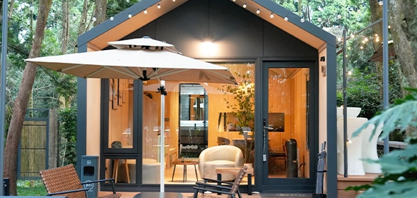 【3JD HOME 二館】住進童話裡小木屋！一泊三食懶人露營！心得、開箱