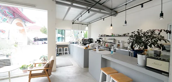 【Middle coffee】不用飛韓國！台版青瓦台旁的韓系咖啡廳！地母廟、下午茶