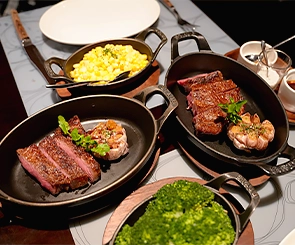 【教父牛排 Top Cap Steakhouse】100分約會餐廳！信義高cp商業午餐！