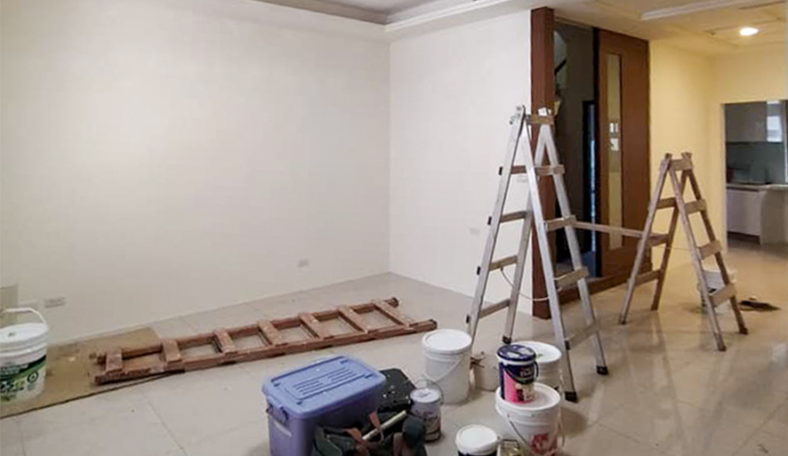 【漆家樂油漆】新屋油漆成果分享｜各類漆種專業施作，牆面平整無凹陷！