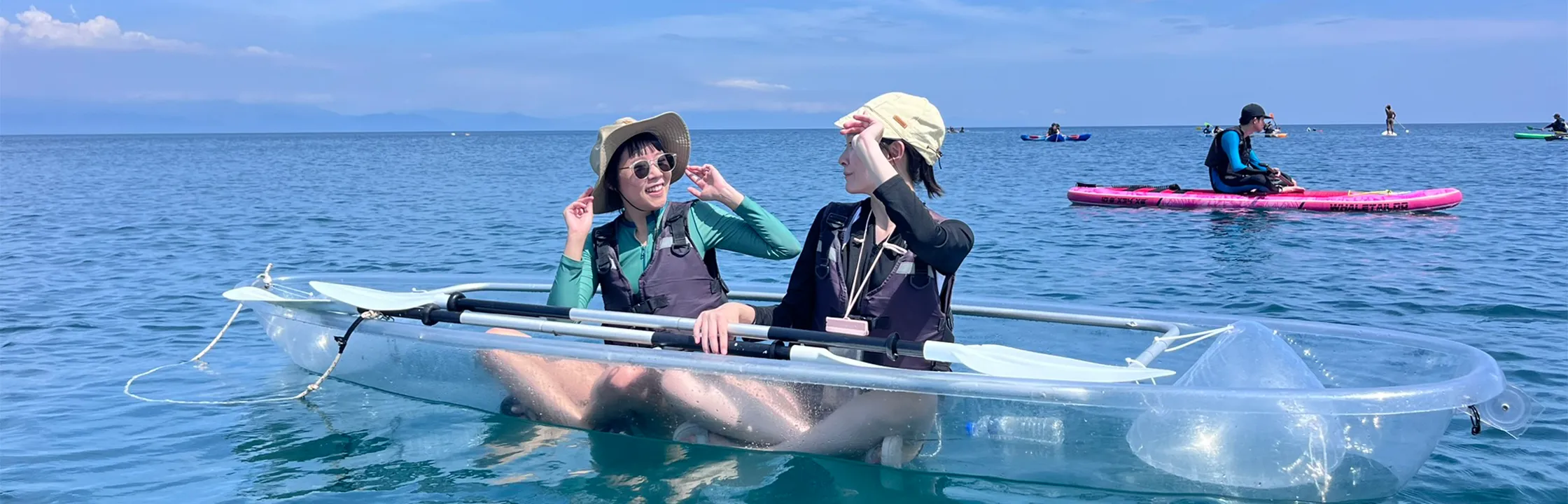 【鯨緯渡海洋俱樂部】SUP 、獨木舟體驗分享！專業空拍解鎖海上美照