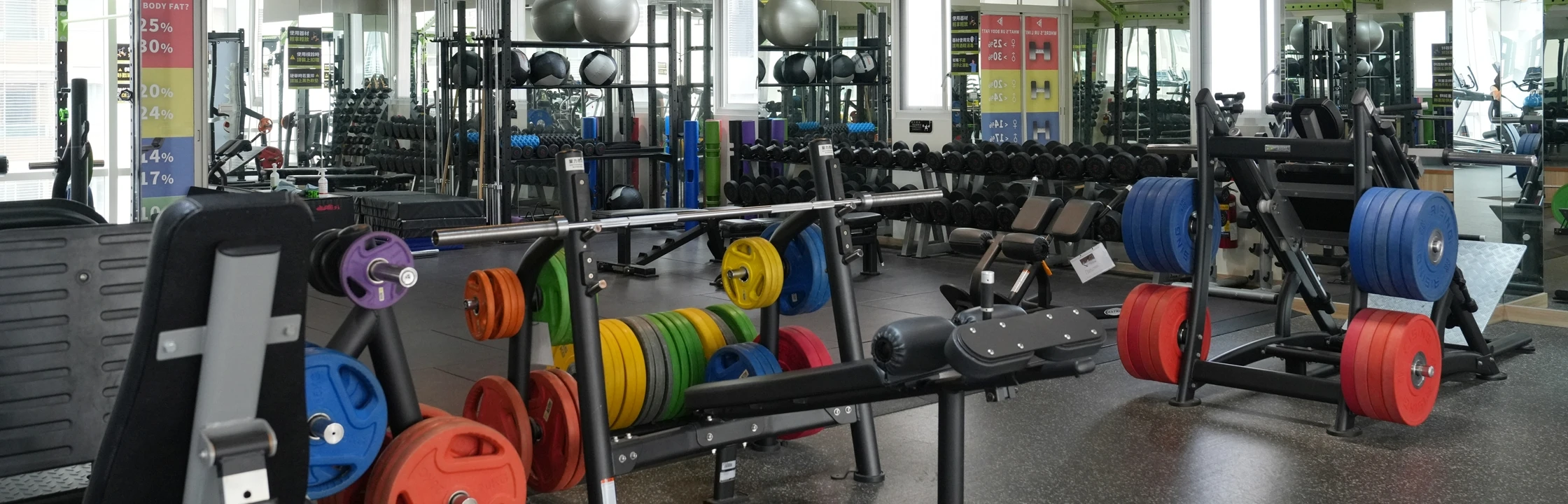【ACTION FITNESS 啟動健身中心】收費彈性、1分鐘1元健身房！場地乾淨、器材新穎