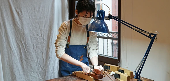 【桔物手作】簡單又有趣的筷子木工DIY！一人成團、適合大孩子的體驗課程