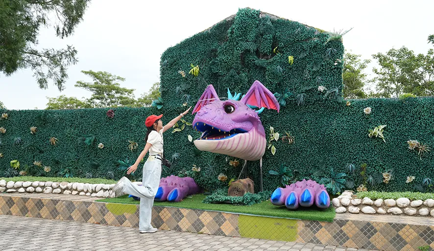 【古生物奇幻樂園】親子必訪景點推薦！1:1仿真恐龍、必玩設施一次看